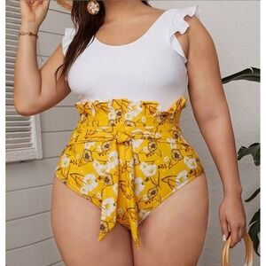 Brand New Shein Womens Plus Size One Piece Swimsuit Size 3X